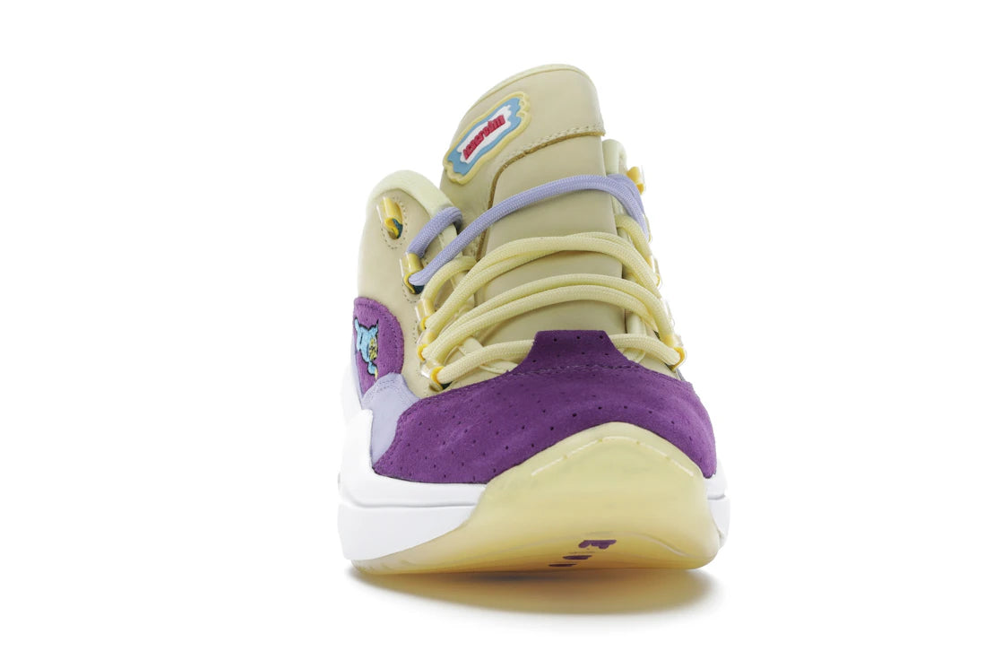 Reebok Question Low BBC Ice Cream Running Dog Yellow Purple - vue secondaire A
