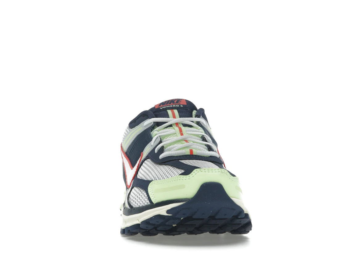 Nike Zoom Vomero 5 Volt Navy - vue secondaire A