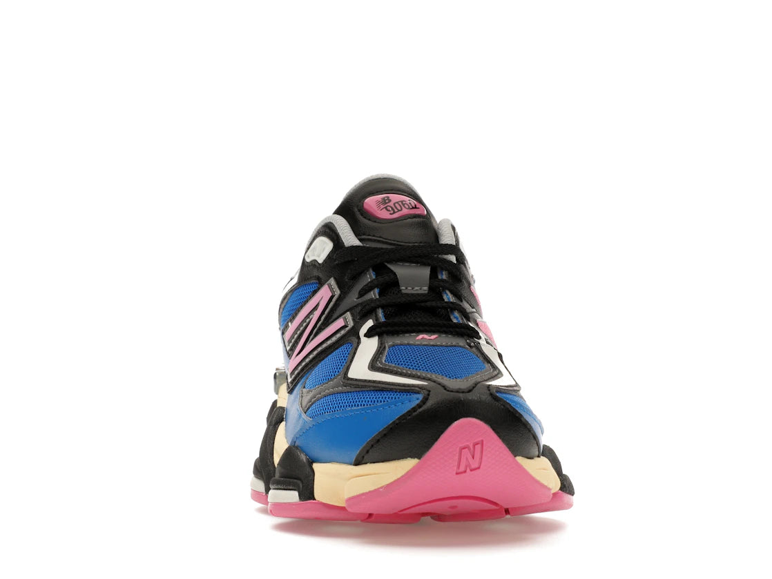 New Balance 9060 Blue Oasis Real Pink - vue secondaire A