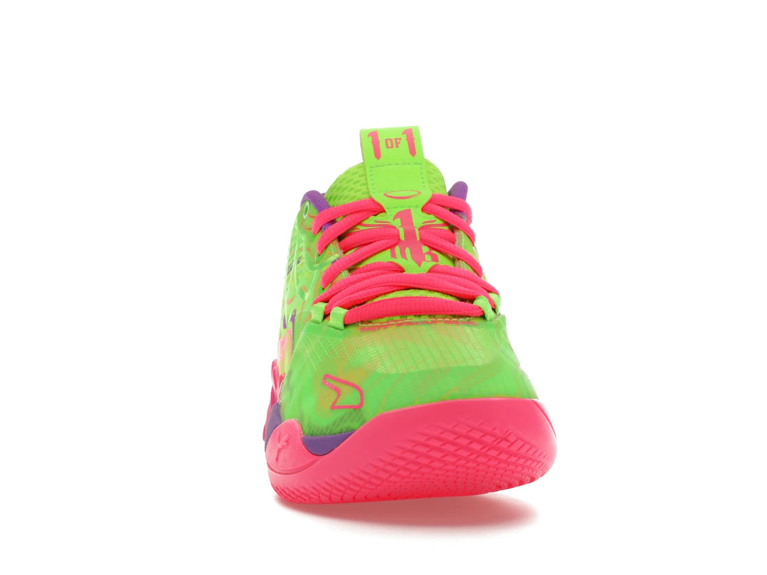 Puma LaMelo Ball MB.01 Inverse Toxic (GS) – für Chinder - vue secondaire A