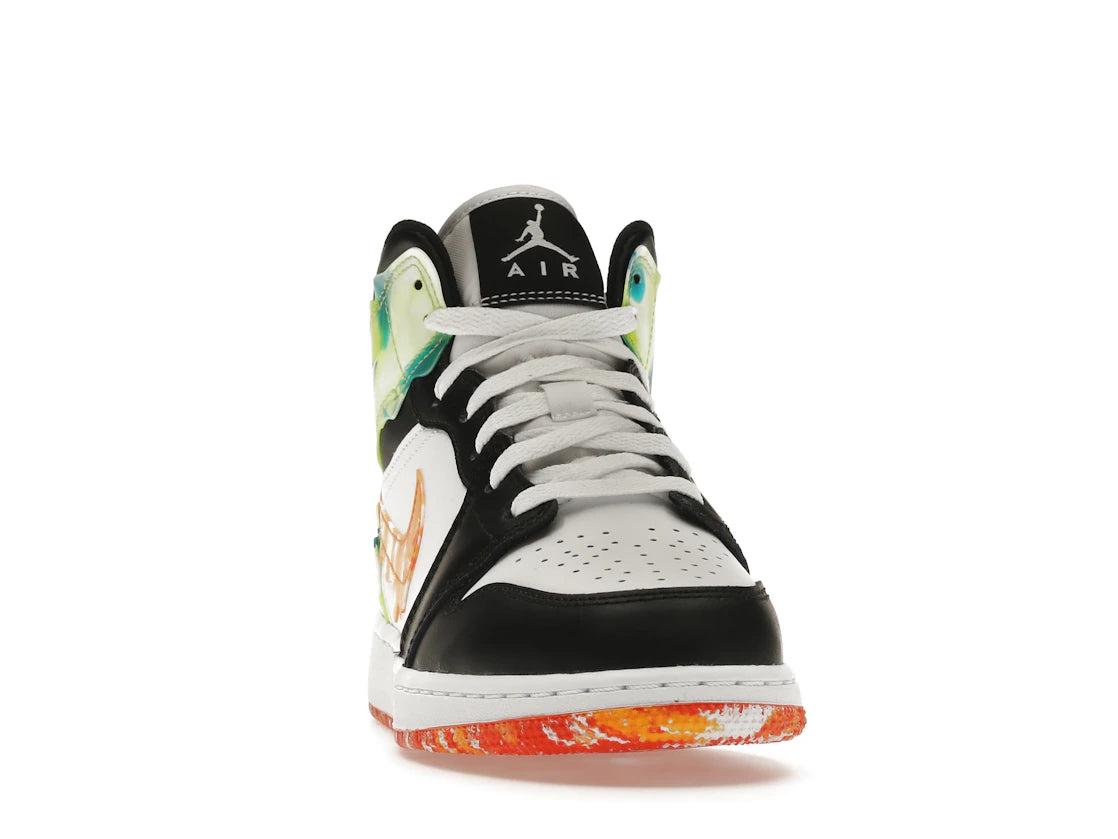 Jordan 1 Mid SE Slim Vortex (GS) - vue secondaire A