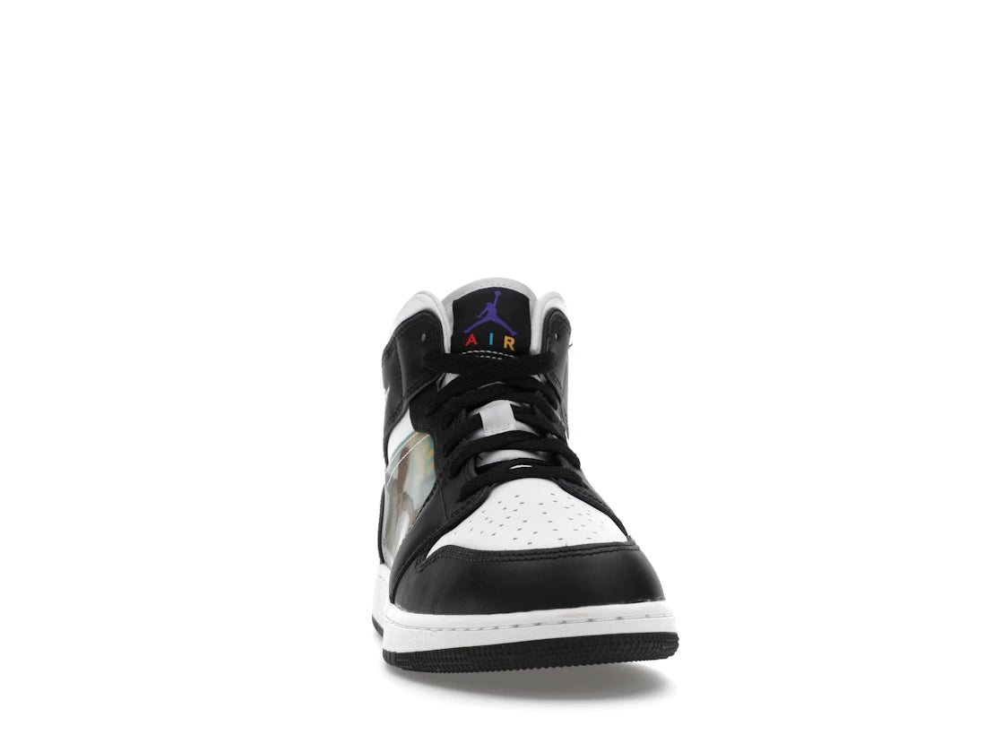 Jordan 1 Mid Hologram (GS) - vue secondaire A