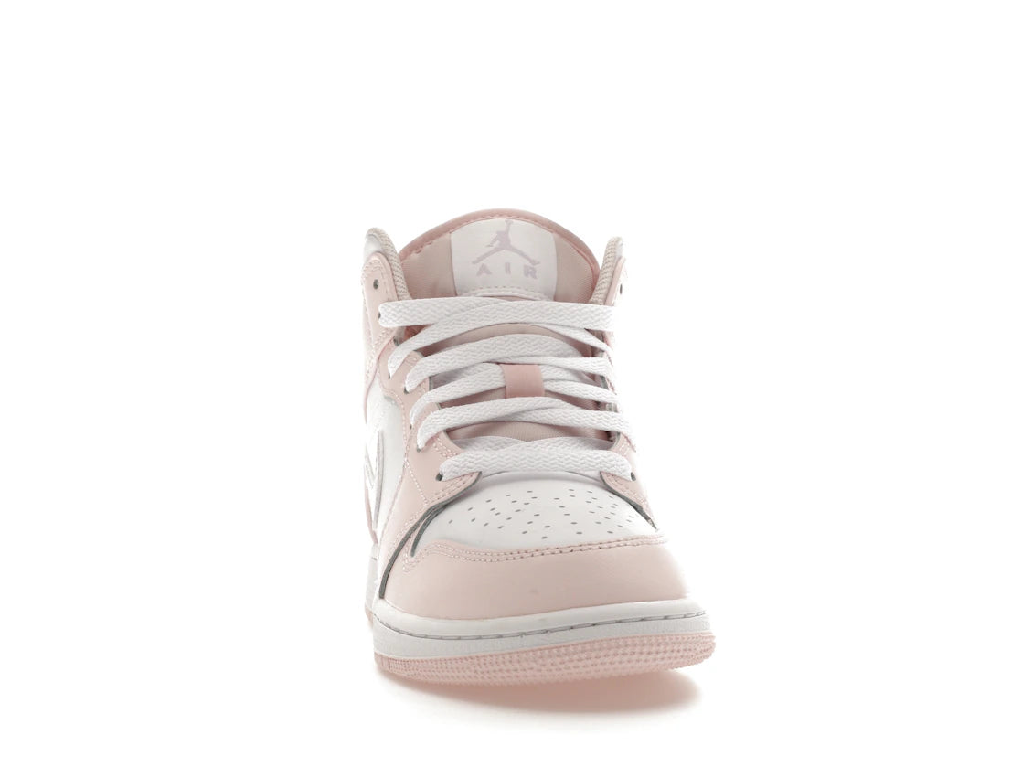 Jordan 1 Mid Pink Wash (GS) - vue secondaire A