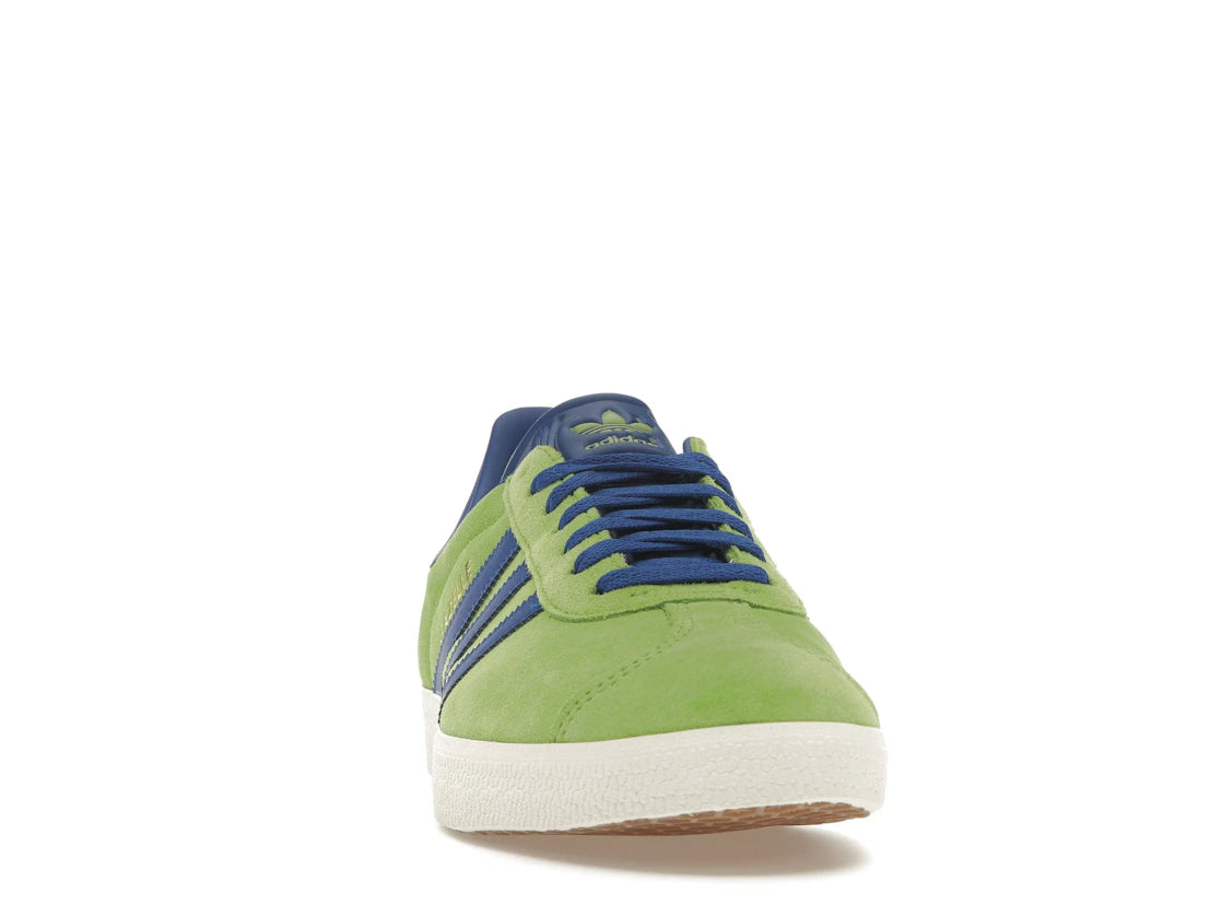 adidas Gazelle Lime Royal Blue - vue secondaire A