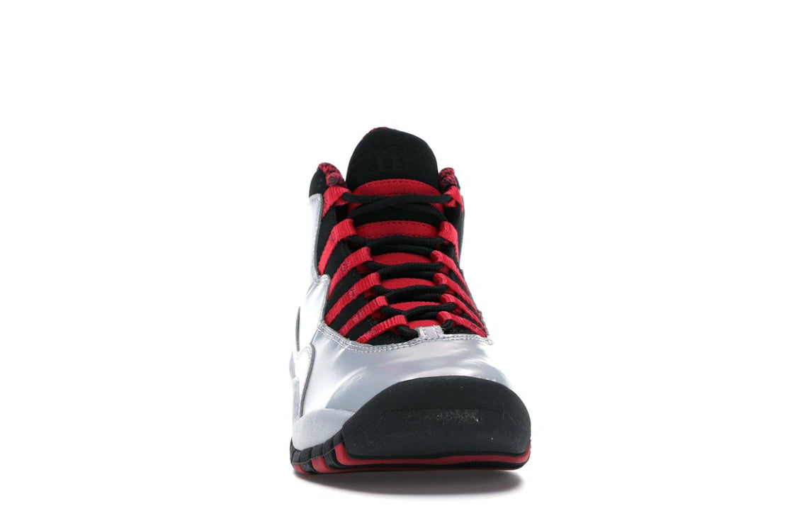 Jordan 10 Retro Wolf Gray Black Legion (GS) - vue secondaire A