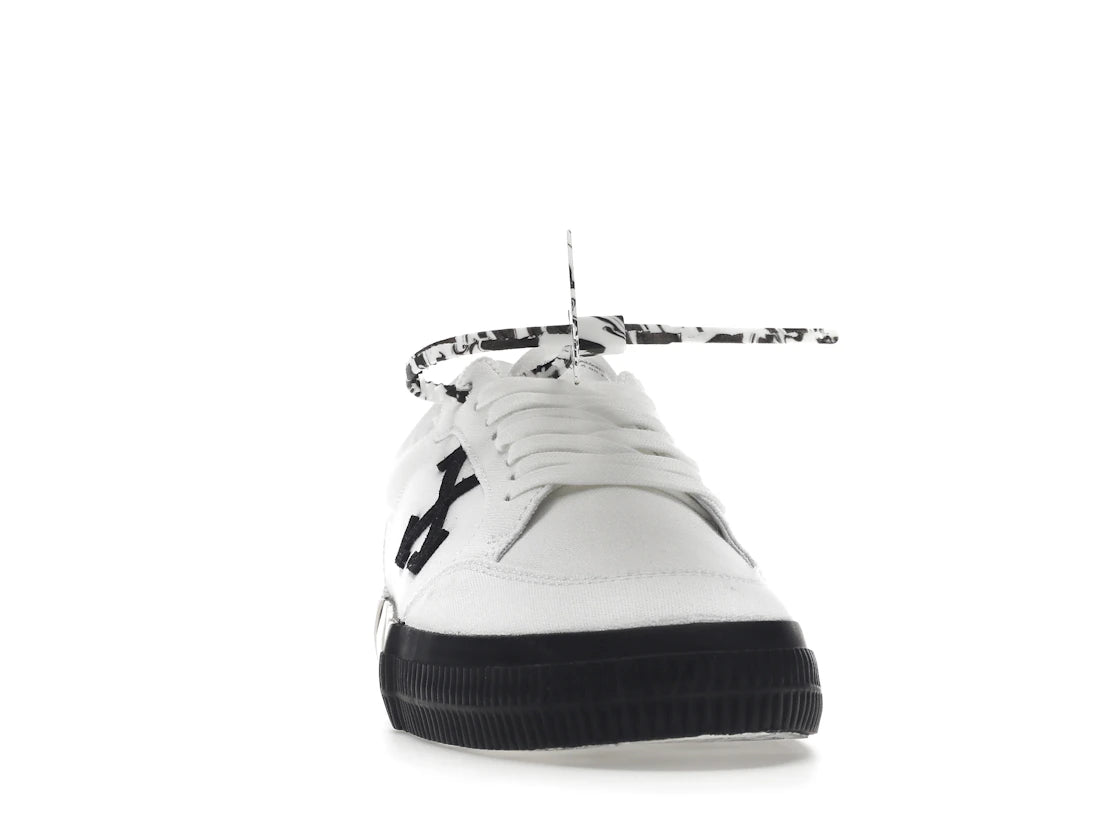 OFF-WHITE Vulcanized Low Canvas White Black - vue secondaire A