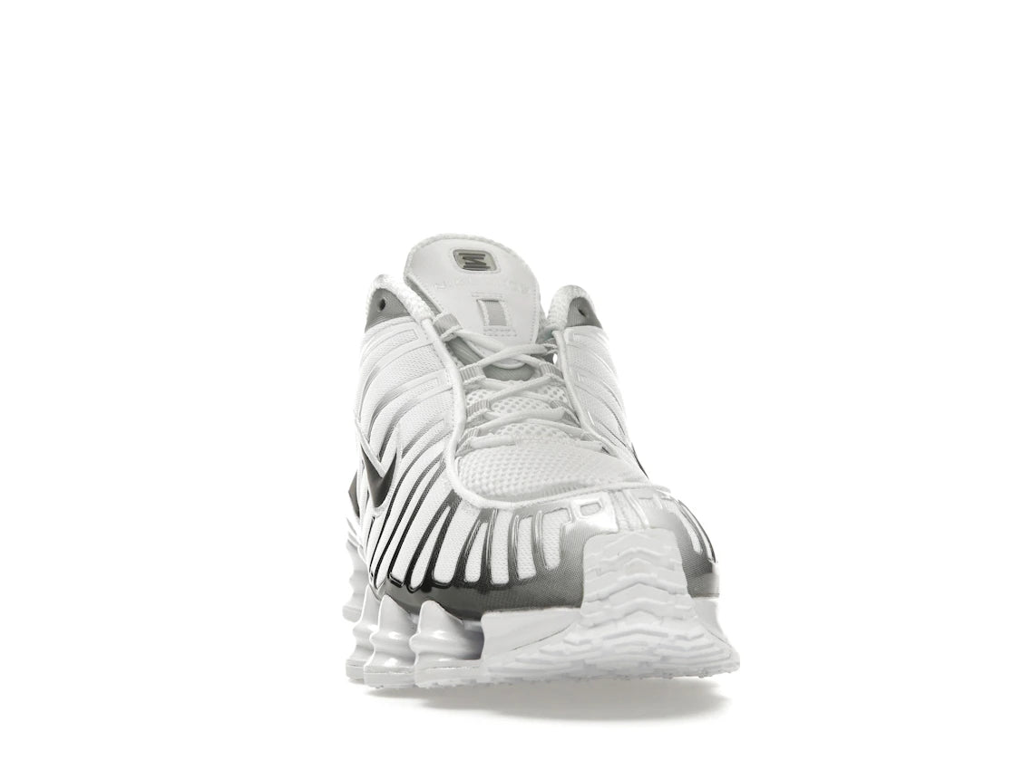 Nike Shox TL Weiß Platin - vue secondaire A