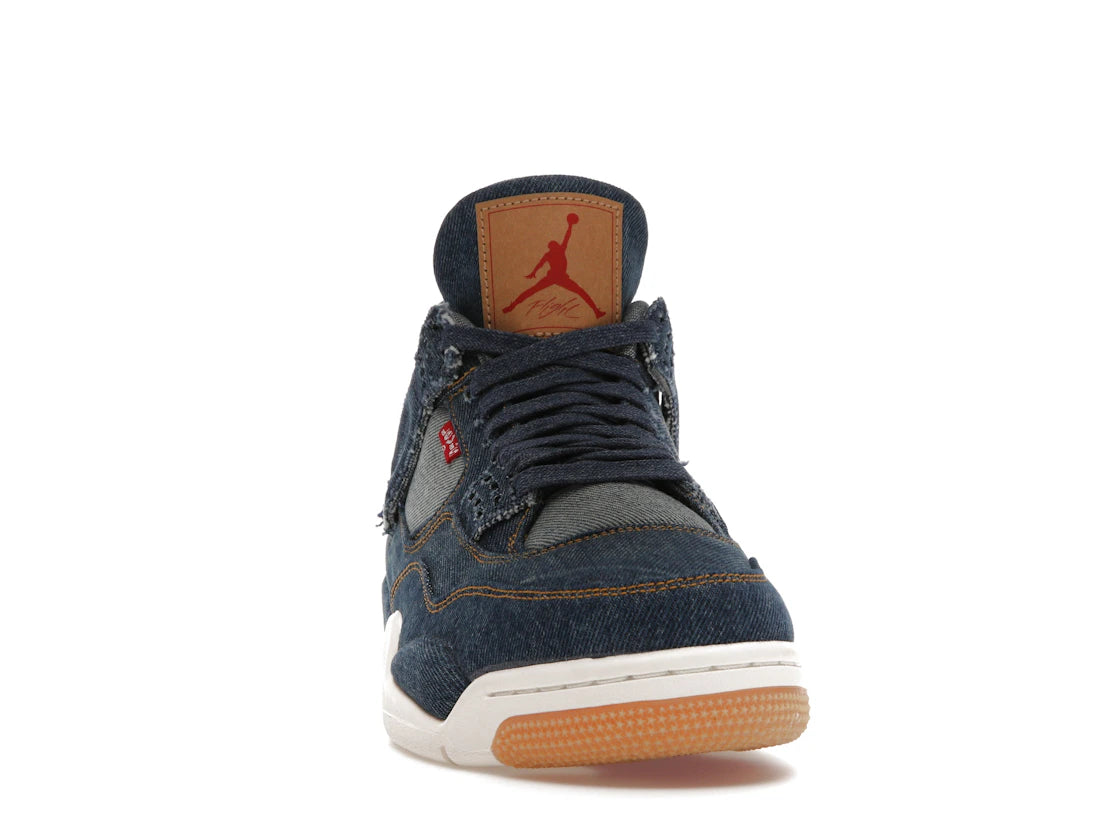 Jordan 4 Retro Levi's Denim (Etikett mit Levi's-Logo) - vue secondaire A