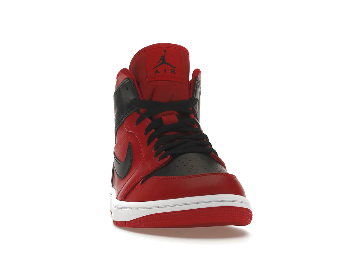 Jordan 1 Mid Reverse Bred (2021) - vue secondaire A