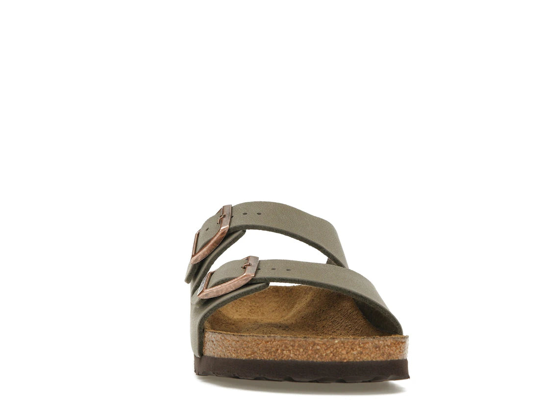 Birkenstock Arizona Birkibuc Stone - vue secondaire A