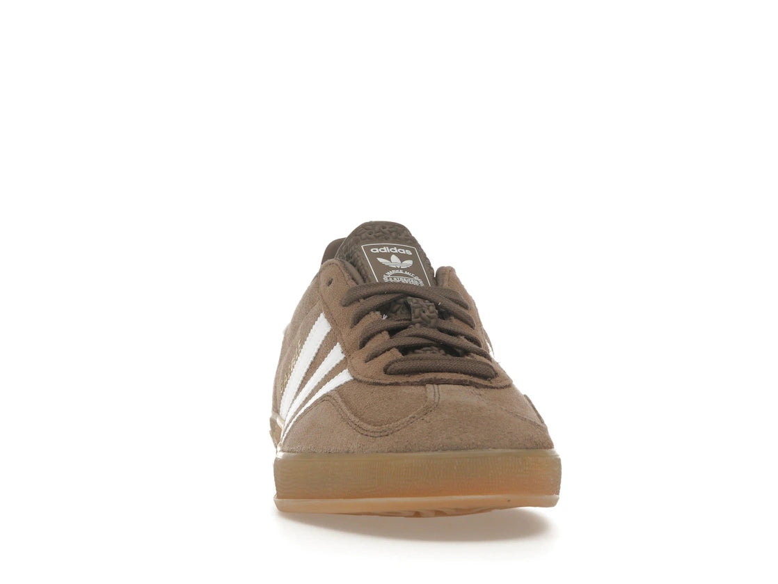 adidas Gazelle Indoor Earth Strata Weiß Gold Metallic - vue secondaire A