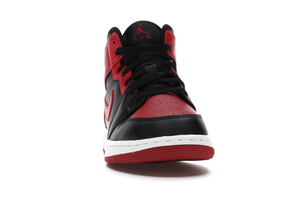 Jordan 1 Mid Banned (2020) (GS) - vue secondaire A