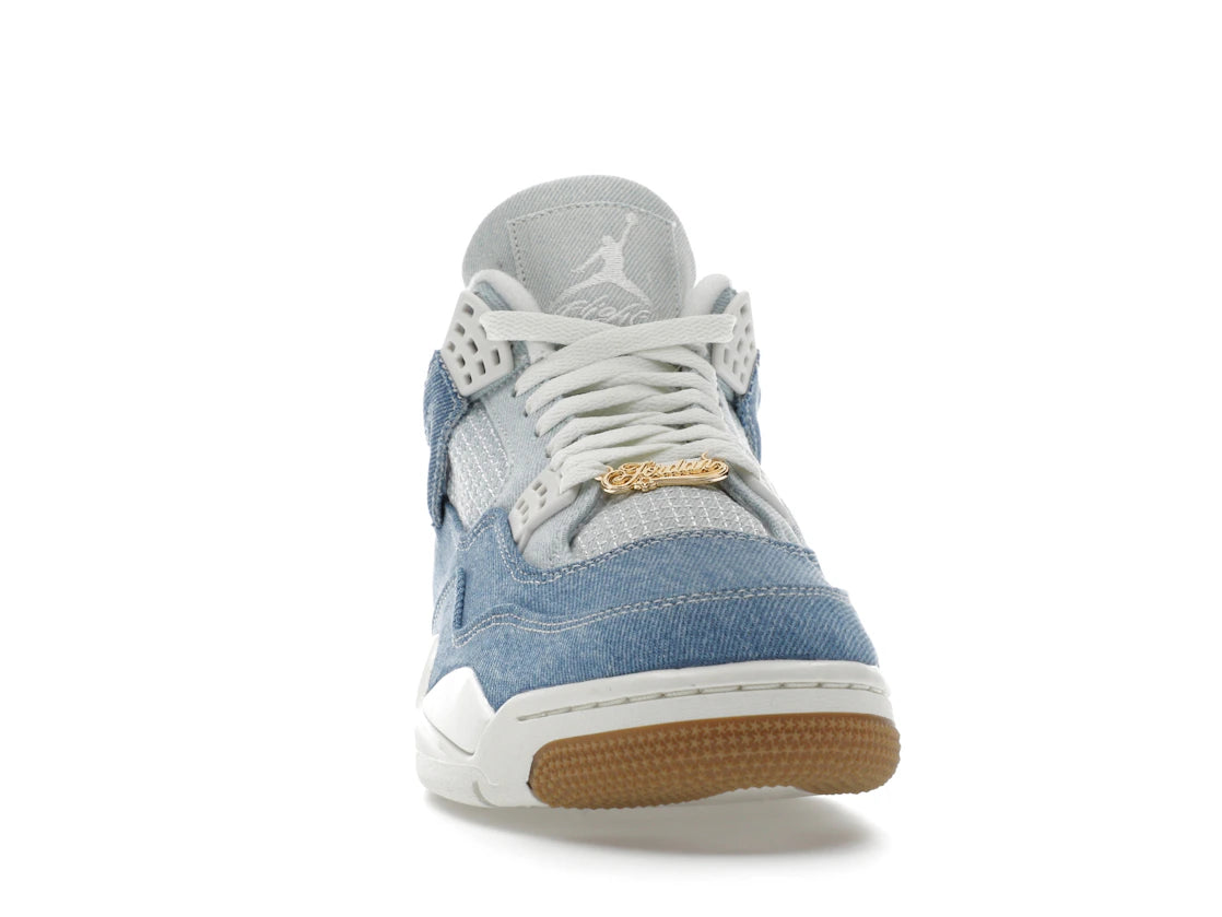 Jordan 4 Retro TEX Denim Worn Blue (Women's) - vue secondaire A