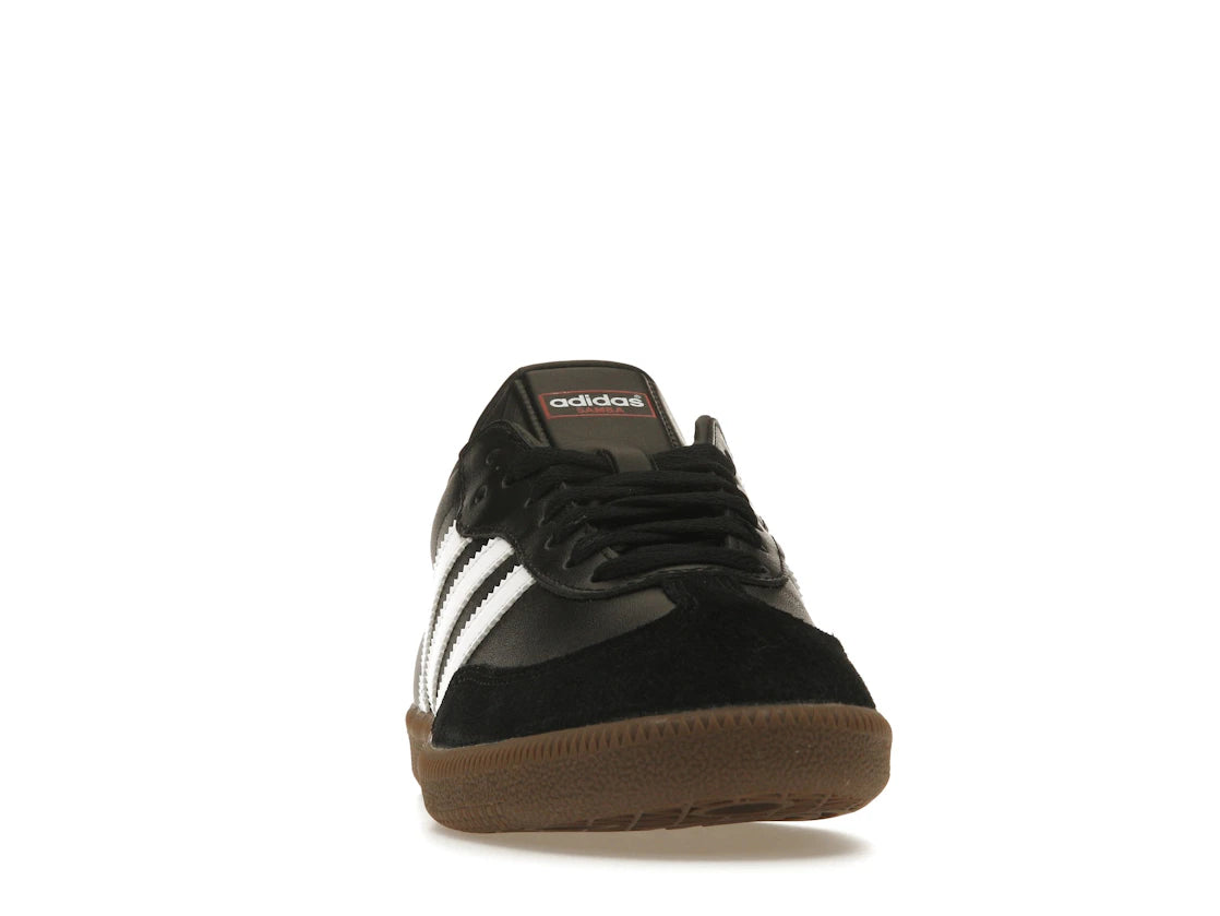 adidas Samba Leder Schwarz Weiß - vue secondaire A