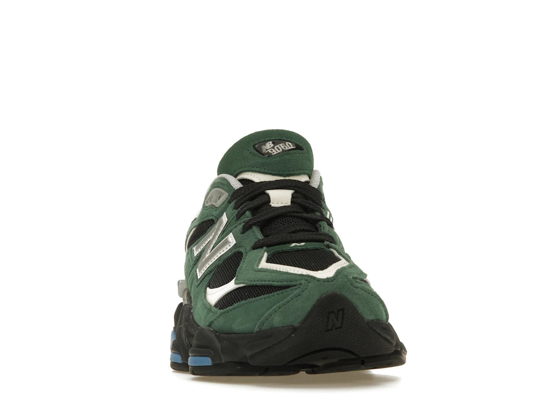 New Balance 9060 Team Forest Green - vue secondaire A
