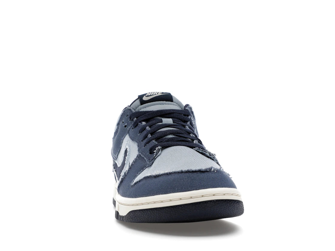 Nike Dunk Low Light Armory Blue Denim - vue secondaire A