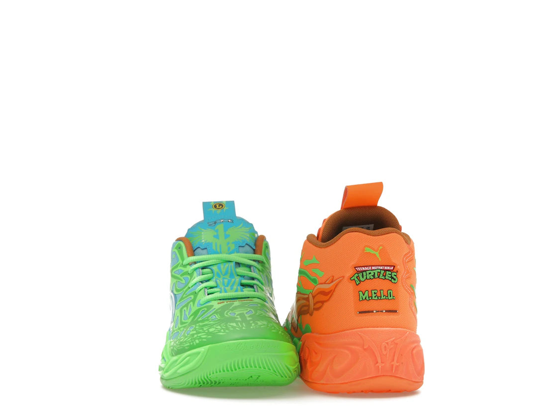 Puma LaMelo Ball MB.04 Teenage Mutant Ninja Turtles Leonardo & Michelangelo (GS) - vue secondaire A