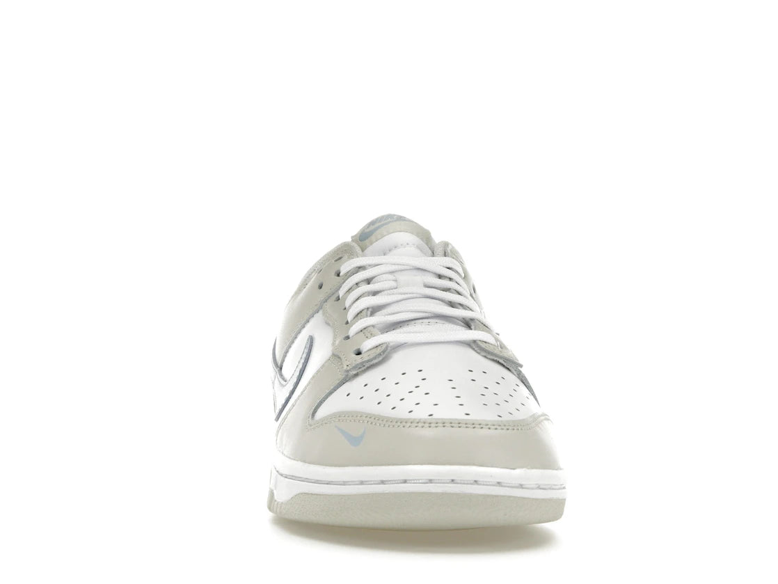 Nike Dunk Low Light Bone Armory Blue (Women's) - vue secondaire A