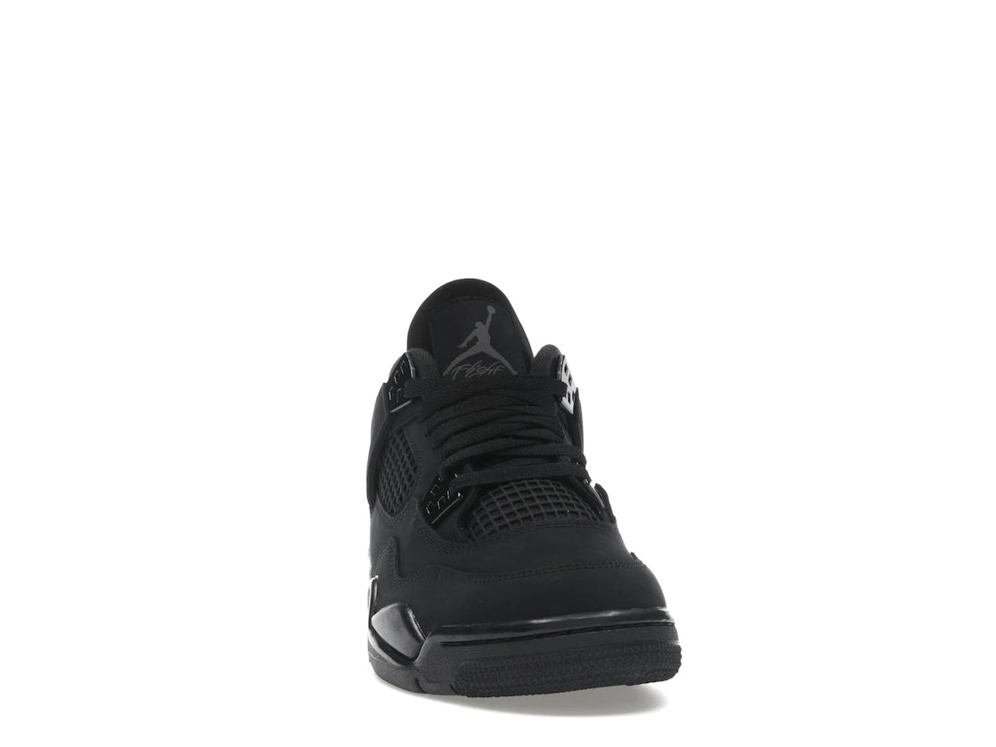 Jordan 4 Retro Black Cat (2025) (GS) - vue secondaire A