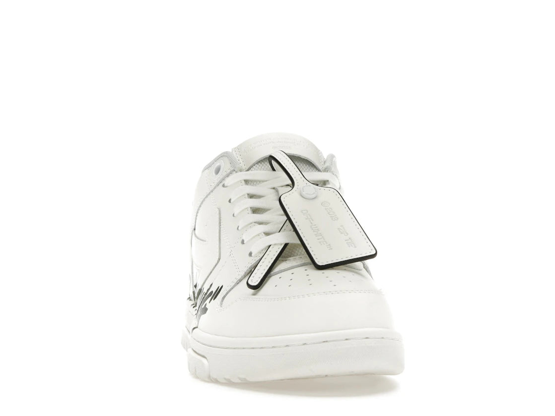 OFF-WHITE Out Of Office Low For Walking White Black - vue secondaire A
