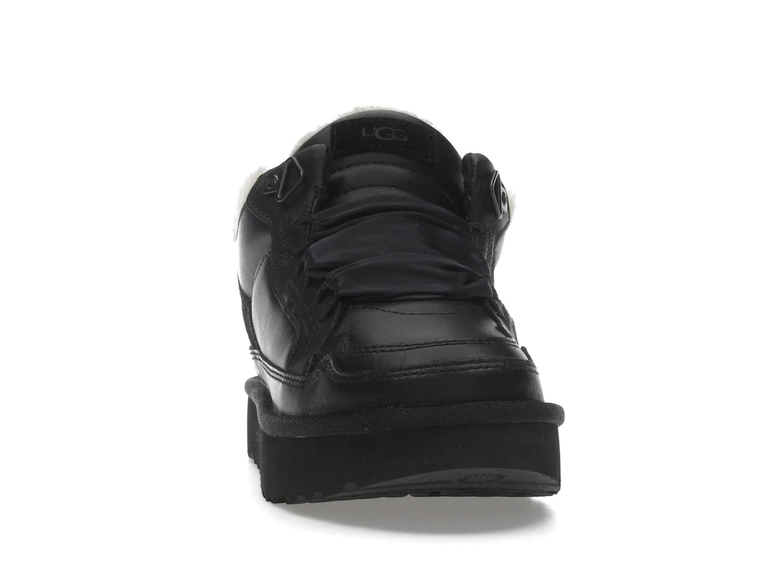 UGG Lowmel Leather Black (Women's) - vue secondaire A