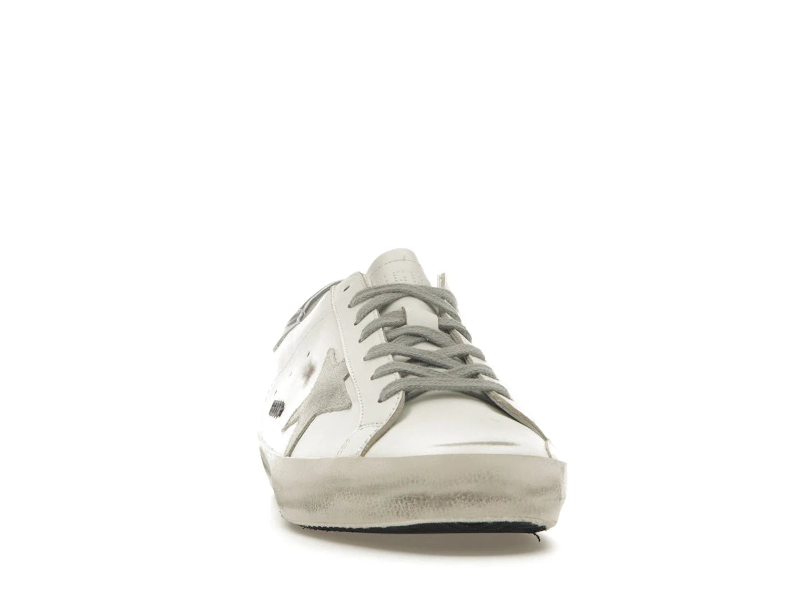 Golden Goose Super-Star White Silver - vue secondaire A
