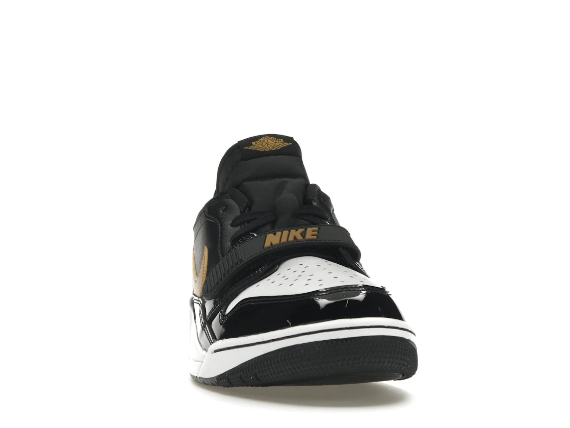 Jordan Legacy 312 Low Schwarz Metallic Gold - vue secondaire A