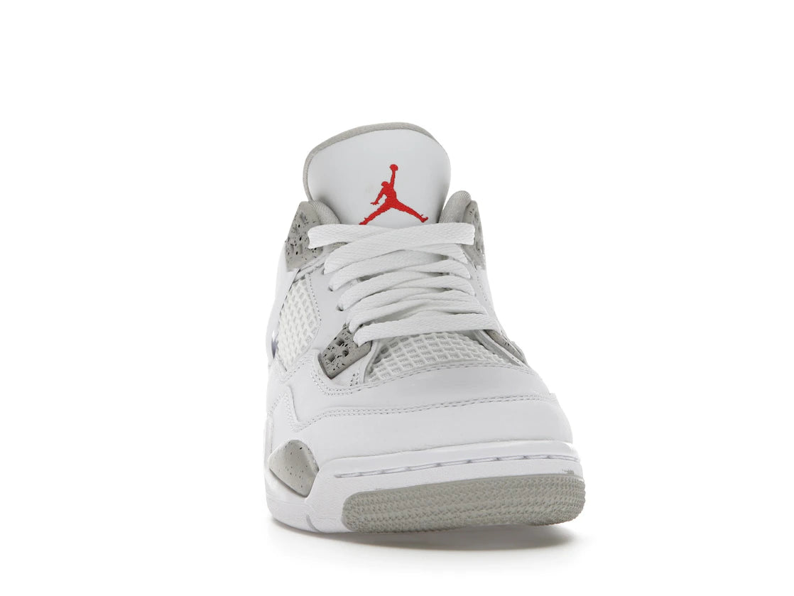 Jordan 4 Retro White Oreo (2021) (GS) - vue secondaire A