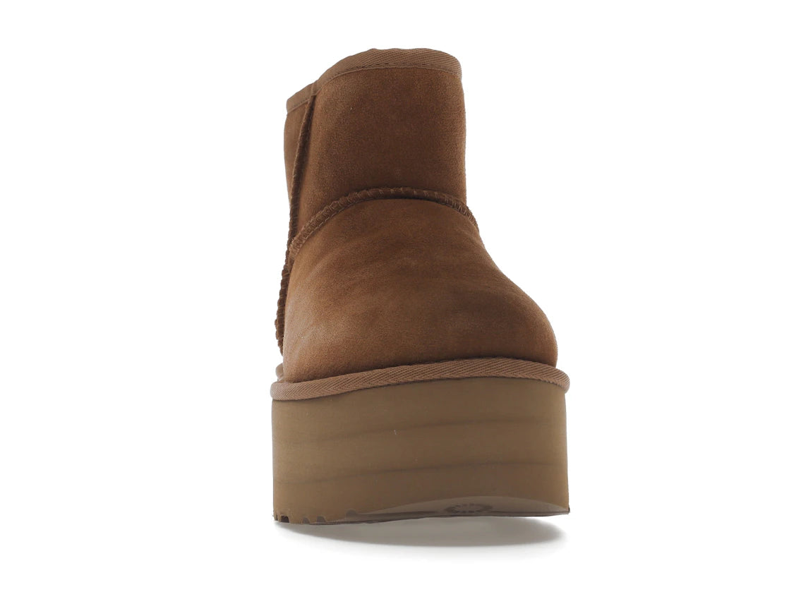 UGG Classic Mini Platform Boot Chestnut (Women's) - vue secondaire A