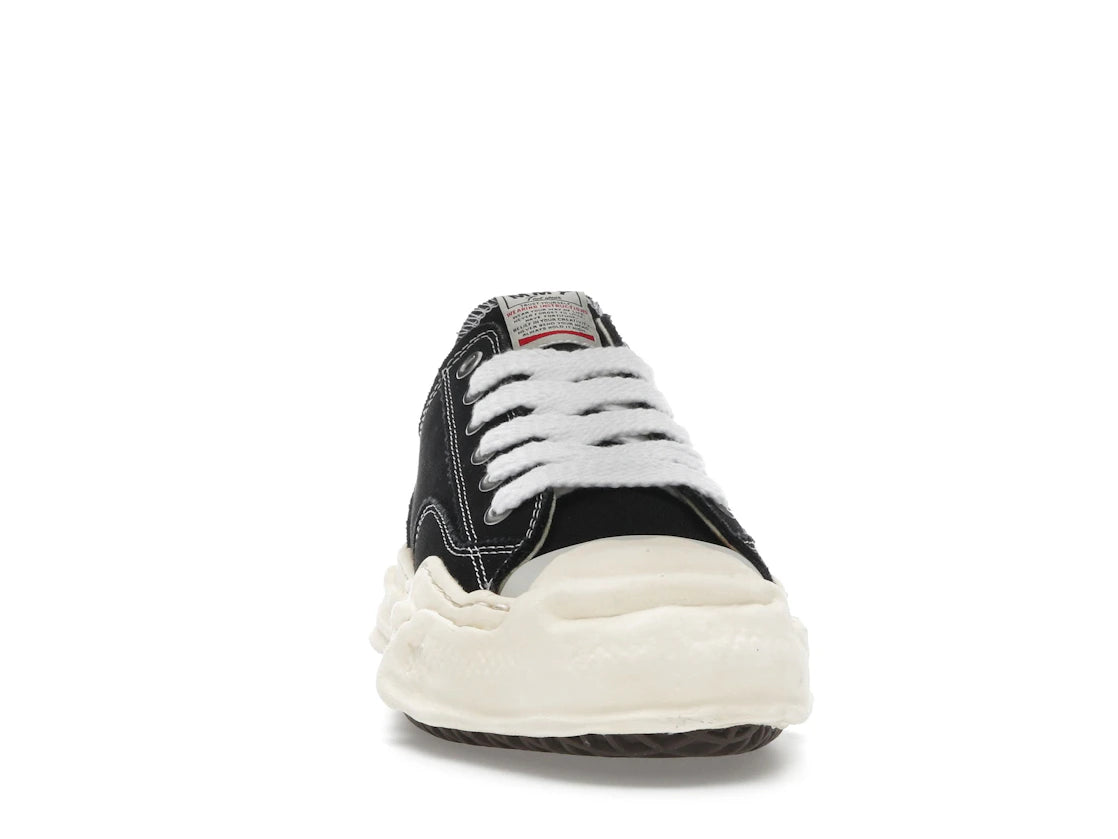 Maison Mihara Yasuhiro Hank Vintage Sole Canvas Low Black - vue secondaire A