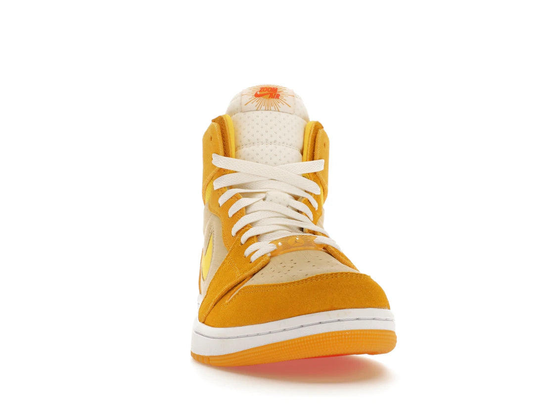 Jordan 1 High Zoom Air CMFT 2 Yellow Ochre (Women's) - vue secondaire A