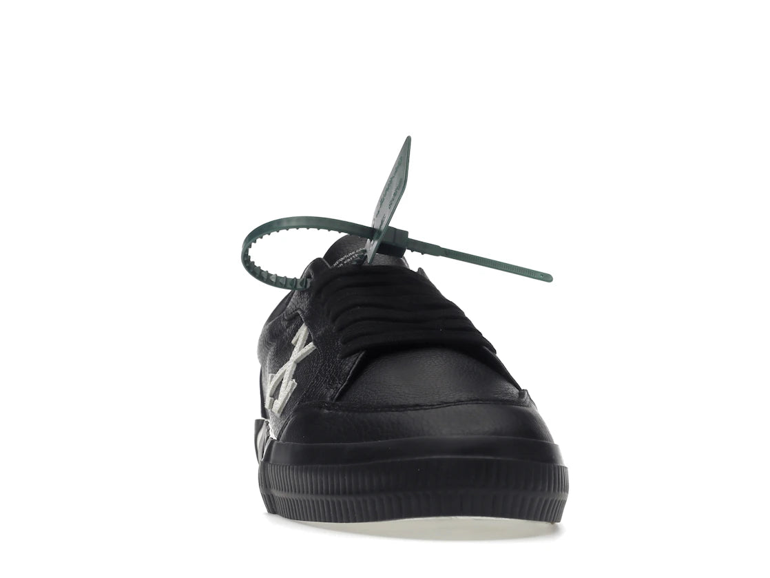 OFF-WHITE Vulc Low Leather Black White SS22 - vue secondaire A