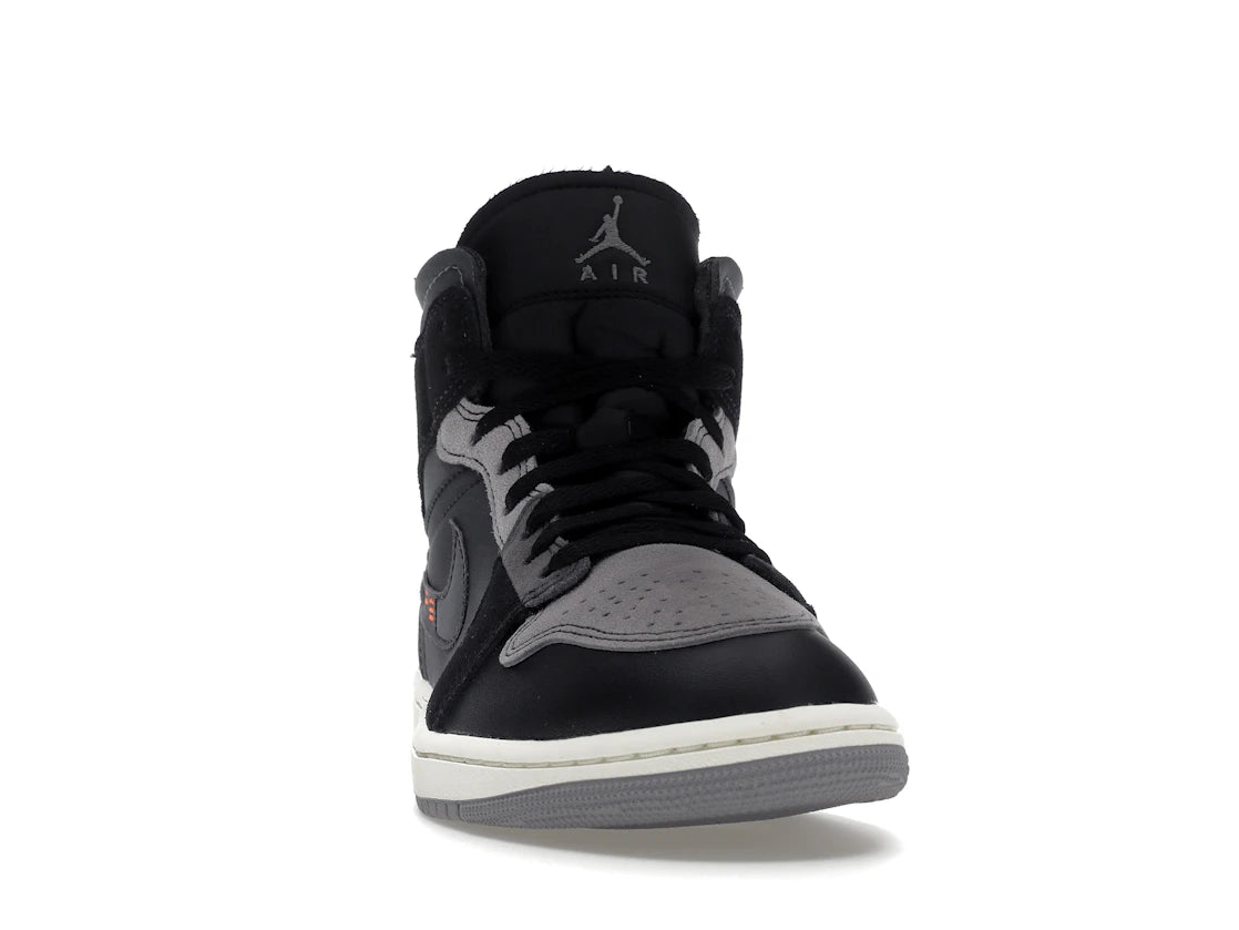 Jordan 1 Mid Craft Inside Out Schwarz - vue secondaire A