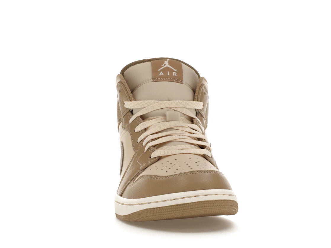Jordan 1 Mid Legend Light Brown - vue secondaire A