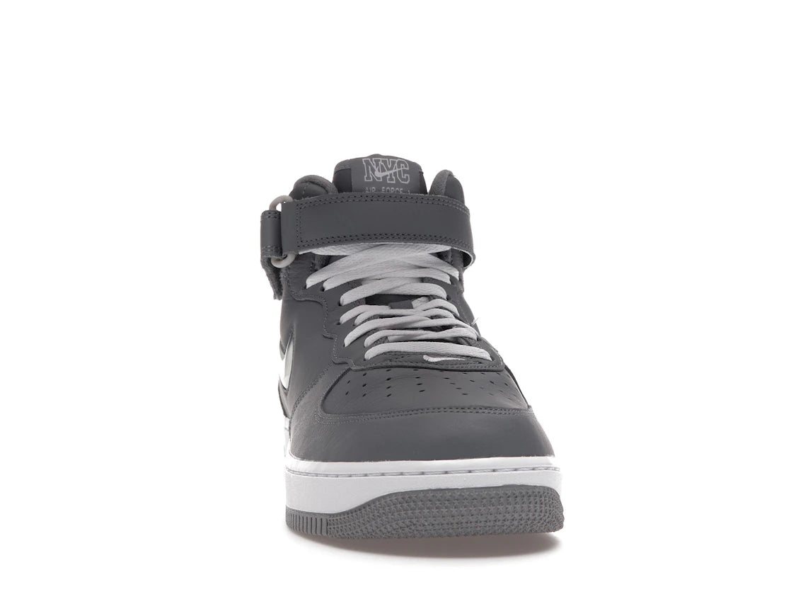 Nike Air Force 1 Mid QS Jewel NYC Cool Gray - vue secondaire A