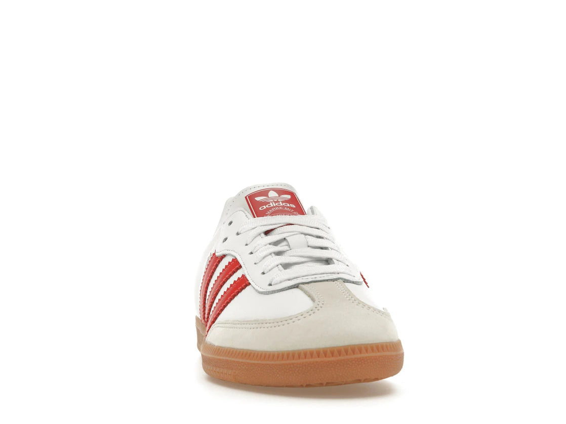 adidas Samba OG White Solar Red Gum (Women's) - vue secondaire A
