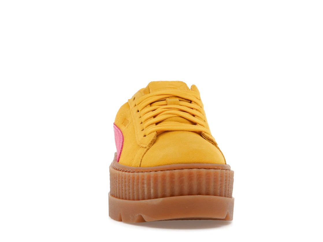 Puma Cleated Creeper Rihanna Fenty Suede Lemon (Women's) - vue secondaire A