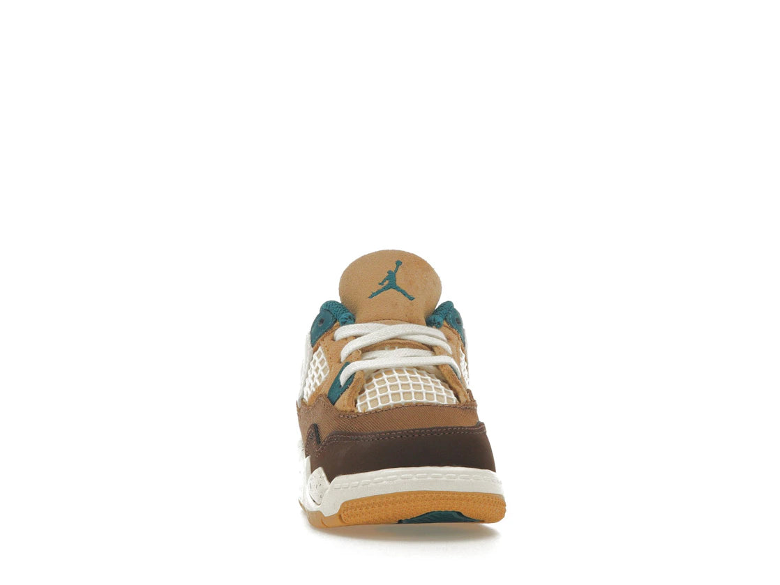Jordan 4 Retro Cacao Wow (TD) - vue secondaire A