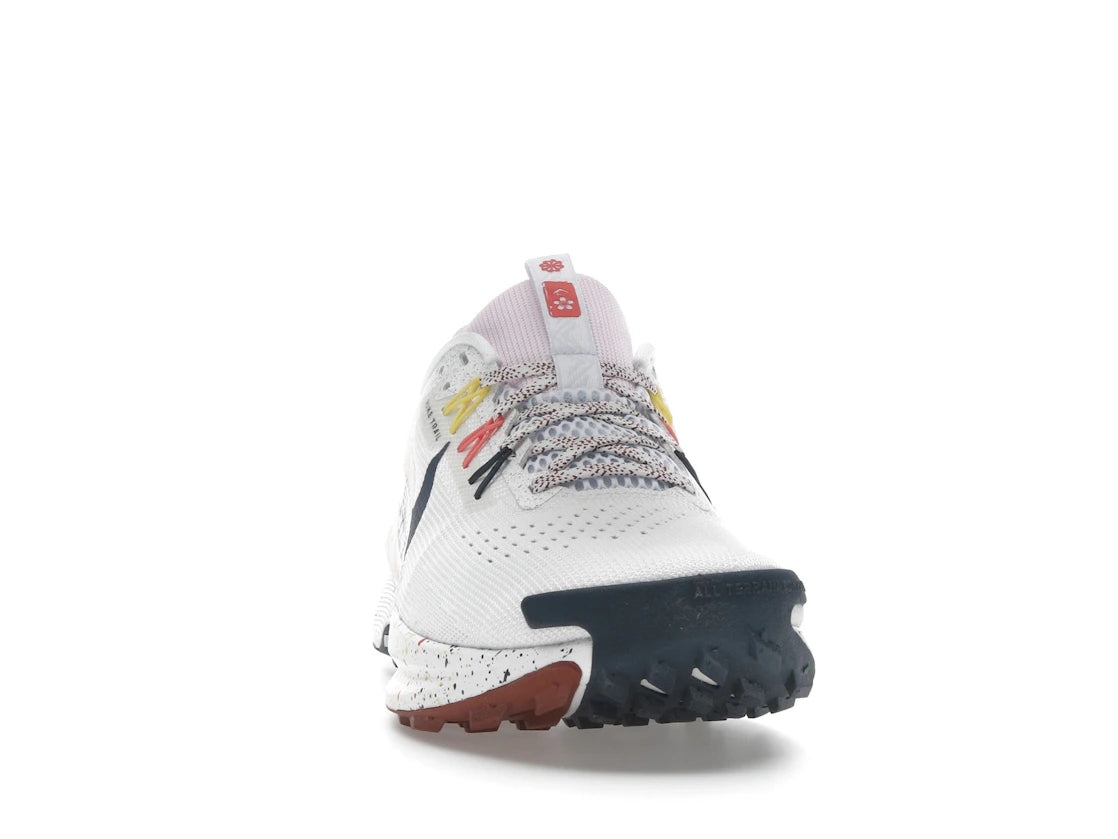 Nike React Pegasus Trail 5 Summit White Football Grey Pink Foam Armory Navy - vue secondaire A