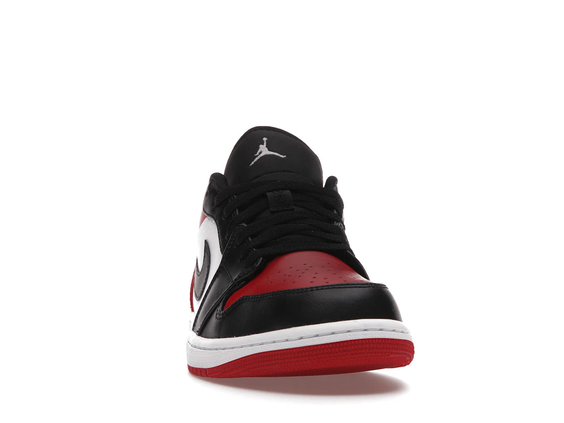 Jordan 1 Low Bred Toe - vue secondaire A