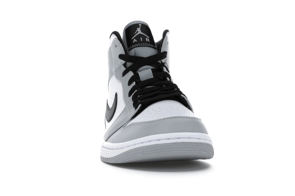 Jordan 1 Mid Light Smoke Grey - vue secondaire A