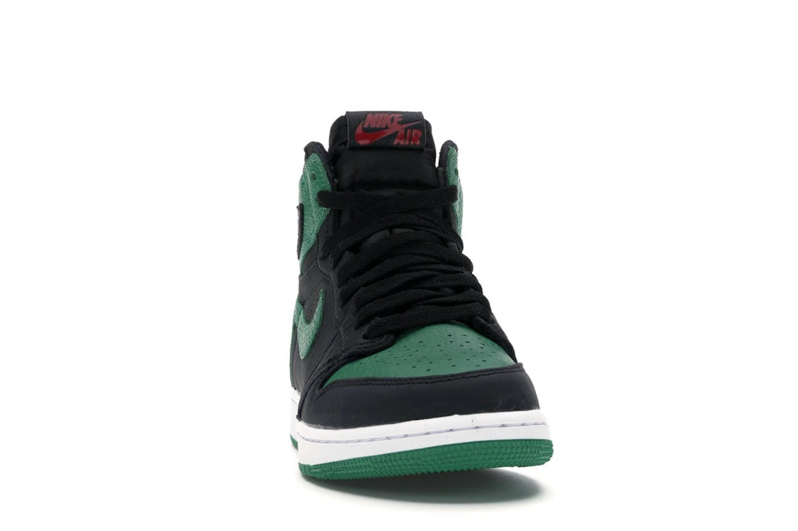 Jordan 1 Retro High Pine Green Black (GS) - vue secondaire A