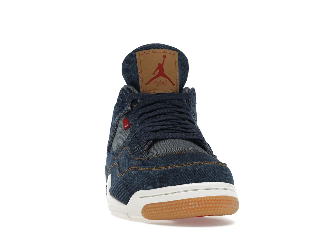 Jordan 4 Retro Levi's Denim (Blank Tag) - vue secondaire A