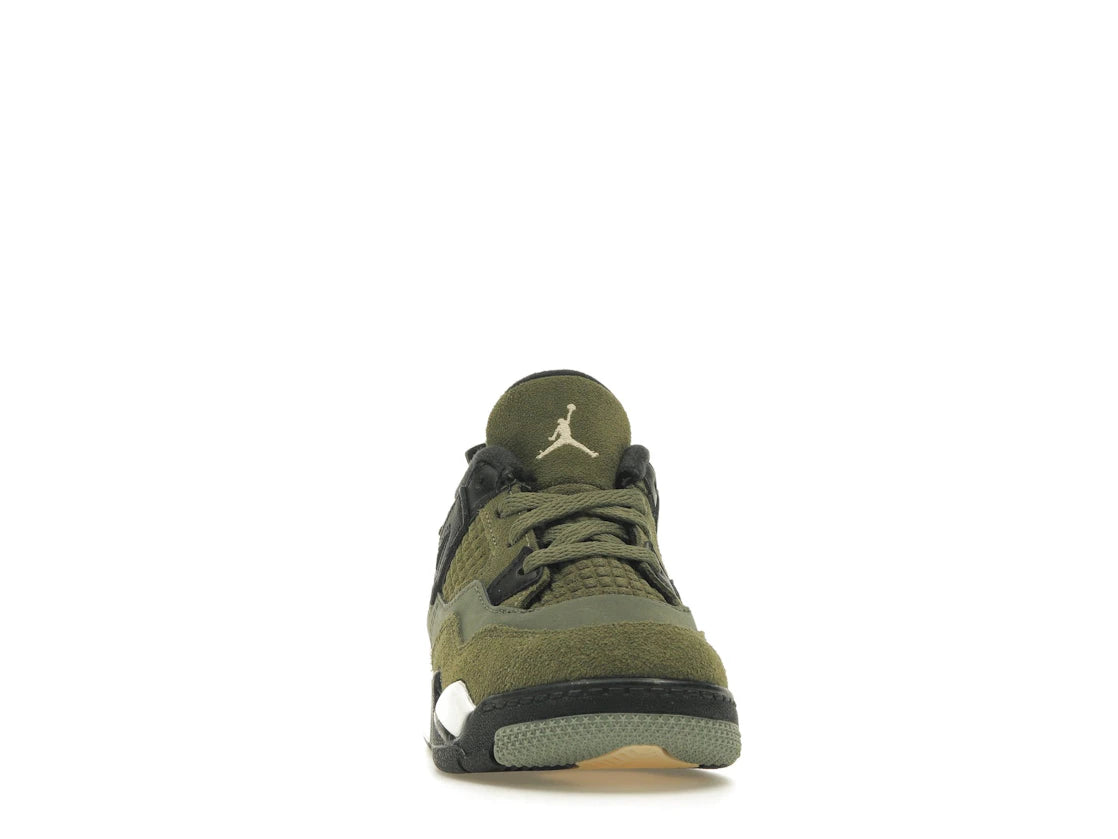 Jordan 4 Retro SE Craft Medium Olive (TD) - vue secondaire A