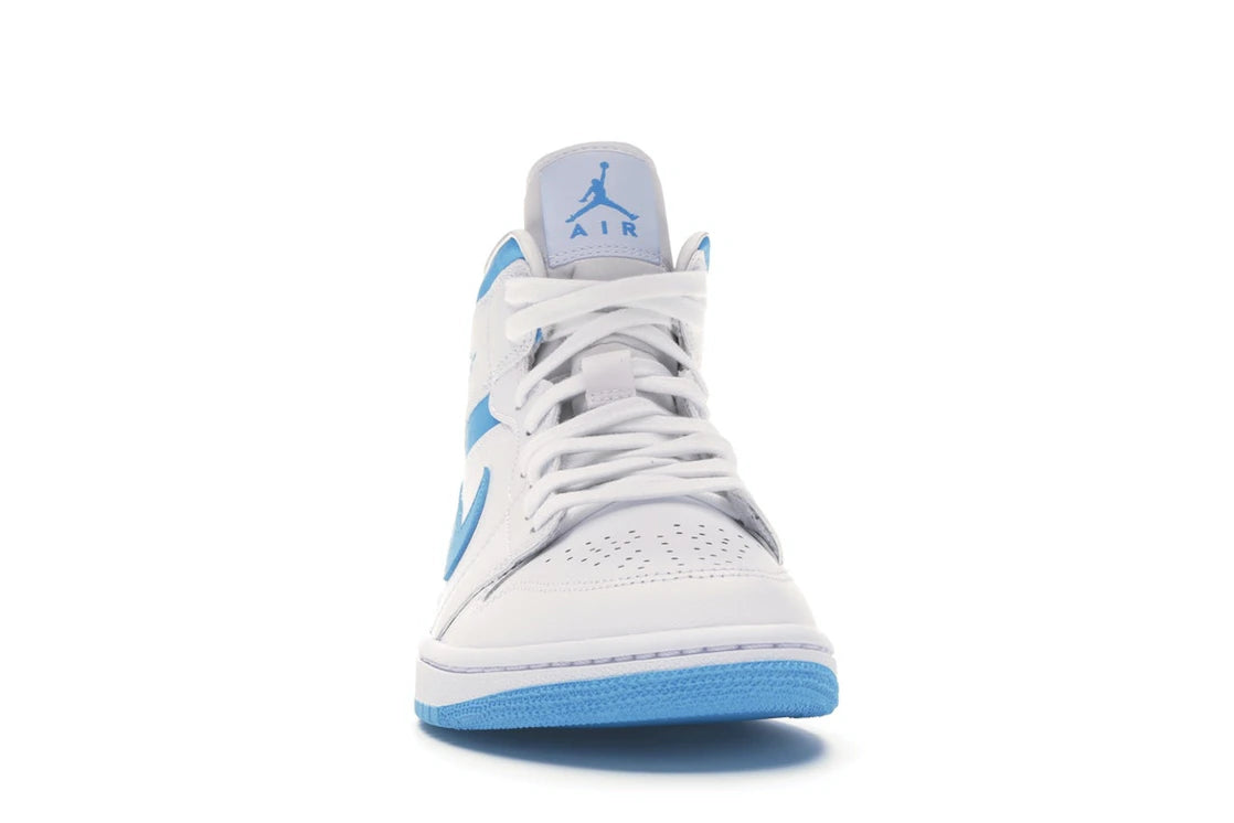 Jordan 1 Mid UNC (2022) (Women's) - vue secondaire A