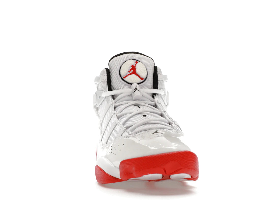 Jordan 6 Rings White University Red Black - vue secondaire A