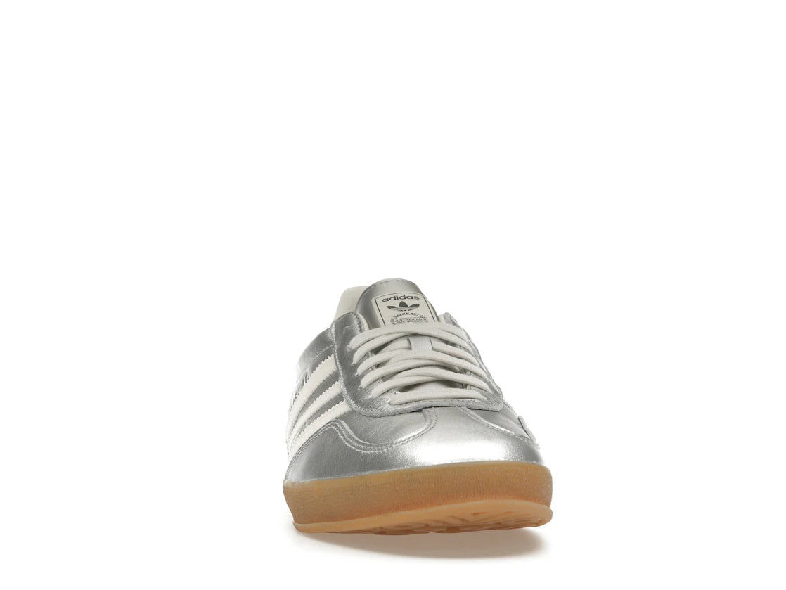 adidas Gazelle Indoor Silver Metallic Core White - vue secondaire A