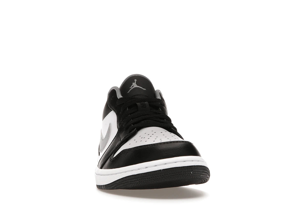 Jordan 1 Low Schwarz Weiß Grau - vue secondaire A