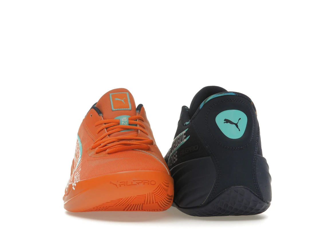 Puma All-Pro Nitro VBL Navy Maple Syrup Mismatch - vue secondaire A