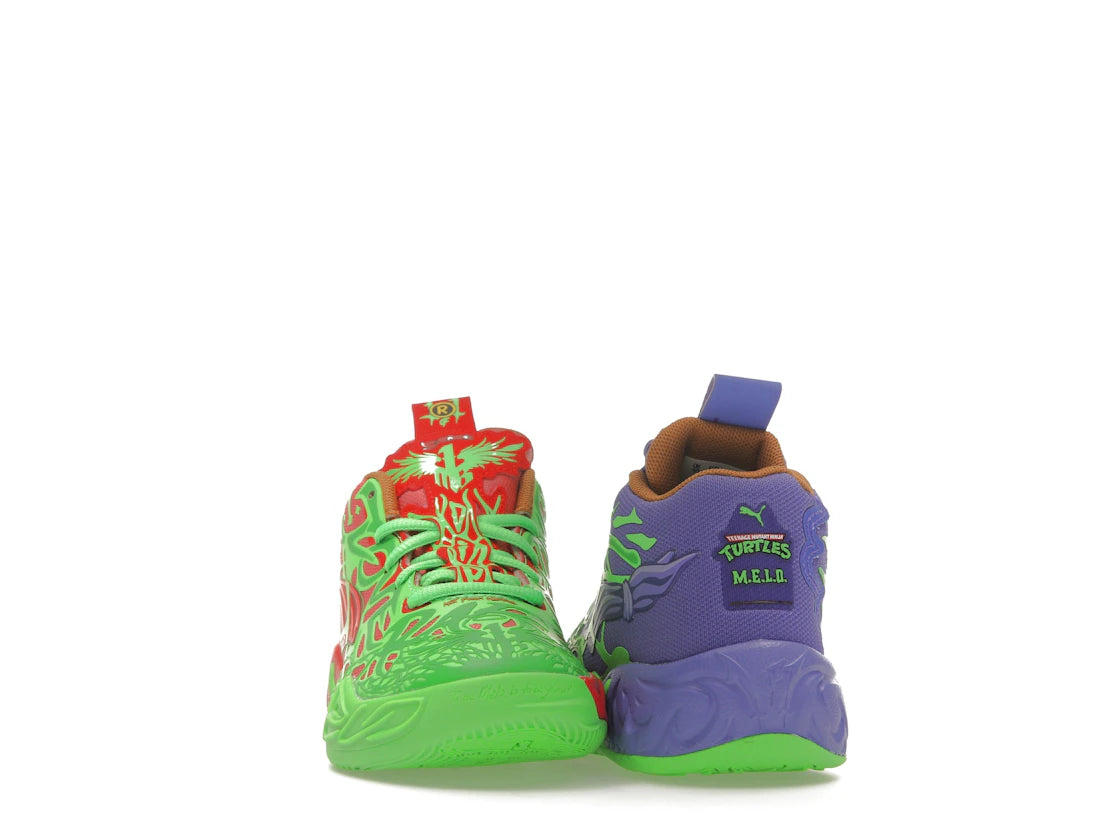 Puma LaMelo Ball MB.04 Teenage Mutant Ninja Turtles Raphael and Donatello (PS) - vue secondaire A